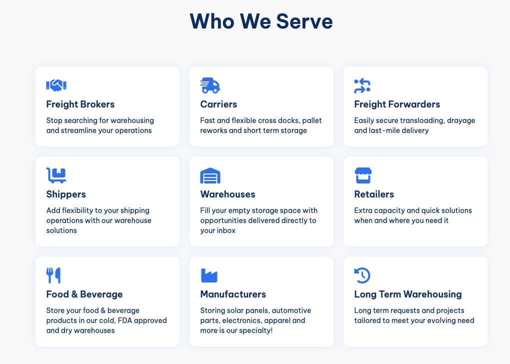 On-Demand Warehousing Marketplace